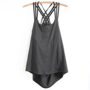 Black Strappy Women's Top